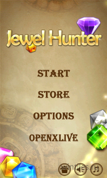Jewel Hunter — собираем драгоценные камни на время