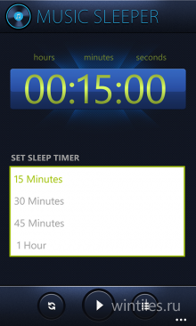 Music Sleeper � ������� ����� � �������� ���������� ���������������