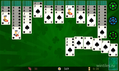 Spider Solitaire HD � ������������ ������� ����� � ������� ����������