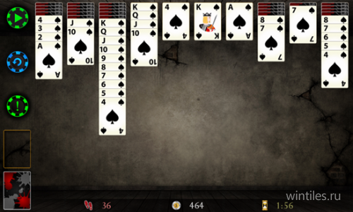 Spider Solitaire HD � ������������ ������� ����� � ������� ����������