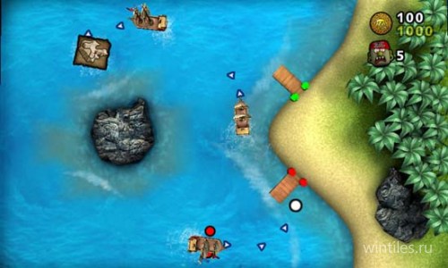 Pirates Plunder 2 — интересный аркадный симулятор пирата
