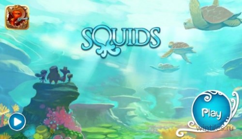 Squids — популярная игра про осьминогов для Windows Phone 8