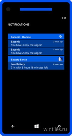 ��� ���� �������������� ������� ��������� ���������� Windows Phone