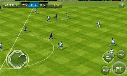 Популярный футбольный симулятор FIFA 13 доступен для Windows Phone 8!