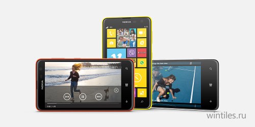 Nokia Lumia 625 — большой экран и поддержка LTE