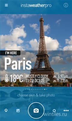  InstaWeather   Windows Phone 8!