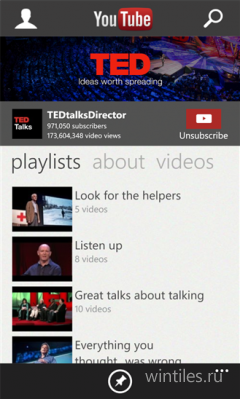  YouTube  Microsoft     Windows Phone