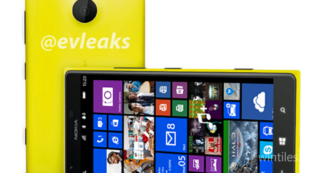 Первое официальное изображение Nokia Lumia 1520 попало в сеть