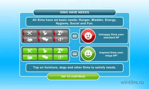 The Sims FreePlay � ������ ��������� ����� ��� Windows Phone 8