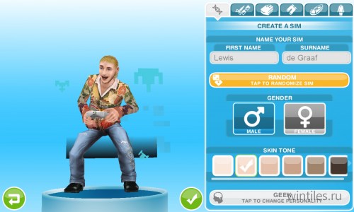 The Sims FreePlay � ������ ��������� ����� ��� Windows Phone 8