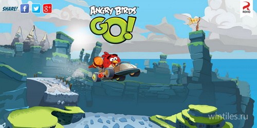 Персонажи Angry Birds выйдут на гоночный трек