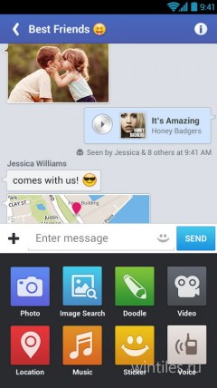 ������ ������ ����������� MessageMe ������� ���������� ��� Windows Phone