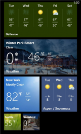 Обновлены приложения Погода и Спорт Bing от Microsoft