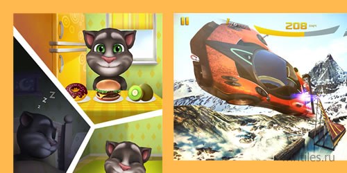    Windows Phone 8: Asphalt 8: Airborne  My Talking Tom