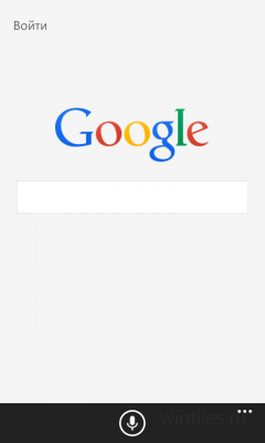 Google ������� ��������� ���������� ��� Windows Phone 8