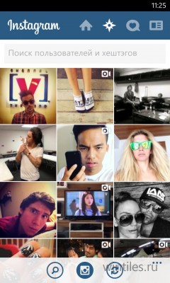 ��� Windows Phone 8 �������� ����������� ���������� Instagram � Waze