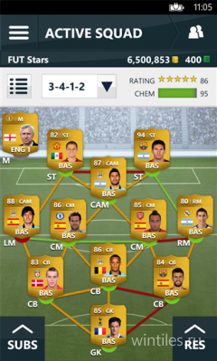  Windows Phone 8  - FIFA 14
