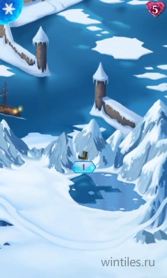 Frozen Free Fall — головоломка по новейшему фильму Disney