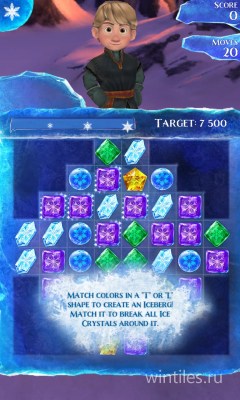 Frozen Free Fall � ����������� �� ��������� ������ Disney