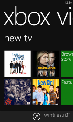 Для Windows Phone 8 выпущены приложения Xbox Music и Xbox Video