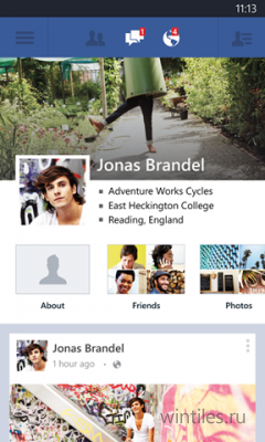   Facebook  