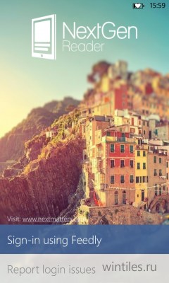 Nextgen Reader � ������ ��� Feedly