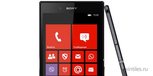 Sony возможно выпустит свой смартфон с Windows Phone