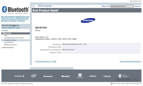 Samsung ������� ����� �������� �  Full HD ������� �� ���� Windows Phone