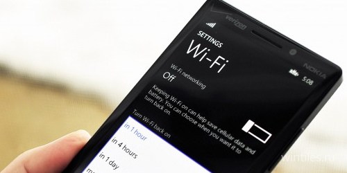 Windows Phone 8.1: Wi-Fi -        ...