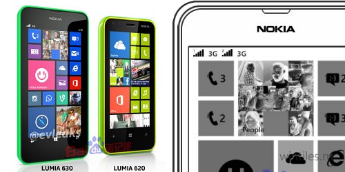 Первое изображение двухсимочной Nokia Lumia 635