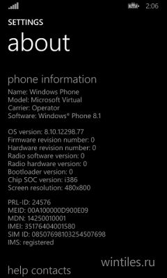   Windows Phone 8.1