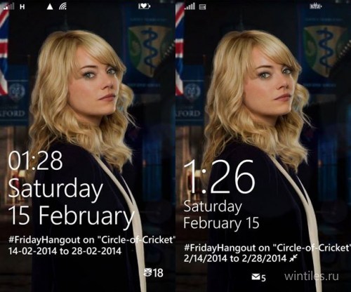 Windows Phone 8.1:        