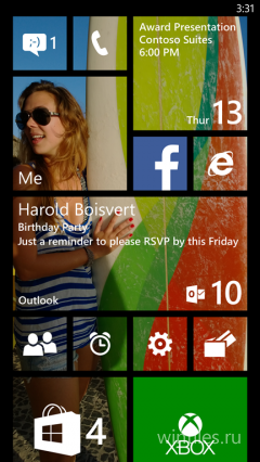 Microsoft ���������� ����������� Windows Phone 8.1