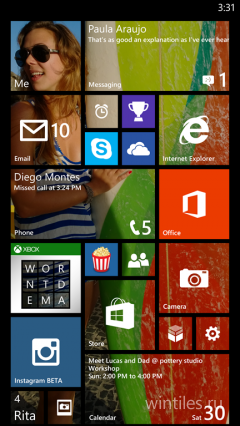 Microsoft ���������� ����������� Windows Phone 8.1