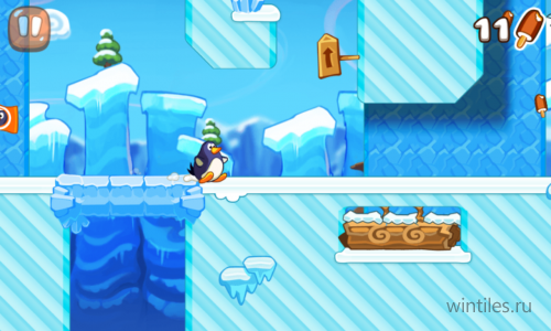 Hopping Penguin    