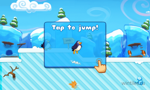 Hopping Penguin    