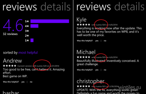 � �������� Windows Phone 8.1 ��������� ����������� ������ ���������� ������������� � �������
