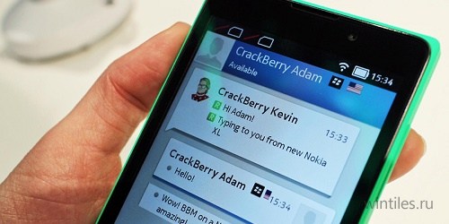 BlackBerry Messenger будет выпущен для Windows Phone в июле