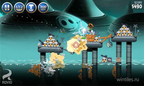 Angry Birds Star Wars II �������� ����� ����� � Rise of the Clones