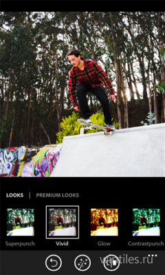 ���������� Adobe Photoshop Express �������� ��� Windows Phone