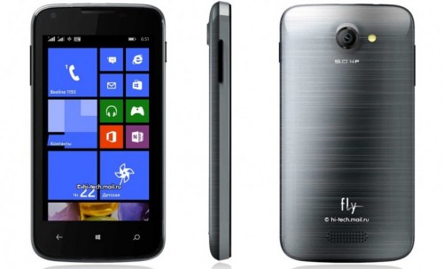 Fly ERA Windows — новый самый дешевый смартфон на Windows Phone 8.1