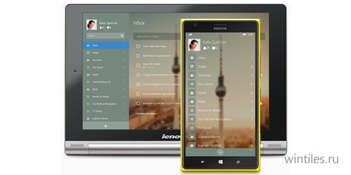 Wunderlist 3      Windows Phone