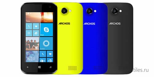 Компания Archos анонсировала свой первый смартфон с Windows Phone 8.1