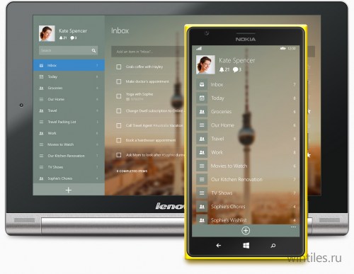 Wunderlist 3      Windows Phone