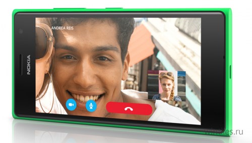 Nokia Lumia 730 Dual SIM � Lumia 735 � ��������� ��� ������ � Skype