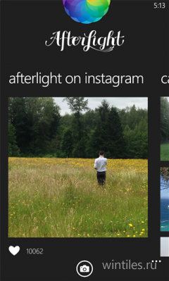 Редактор изображений Afterlight опубликован и для Windows Phone