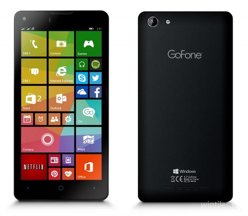 GoFone GF47W — ещё один смартфон от ещё одной небольшой компании