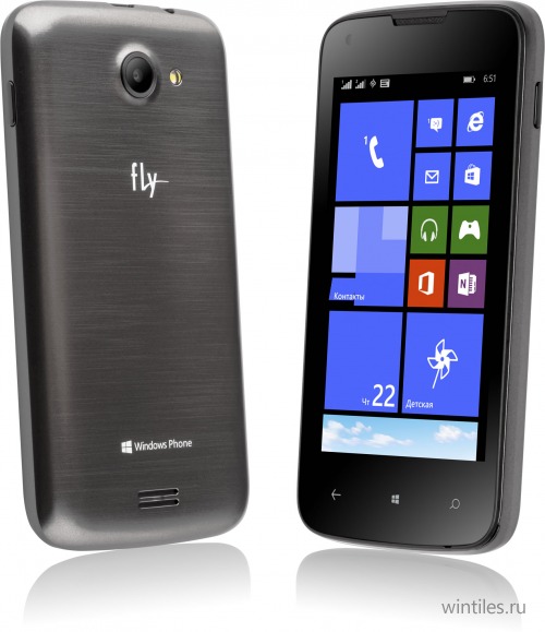 Fly IQ400W ERA Windows — типичный бюджетник с Windows Phone 8.1