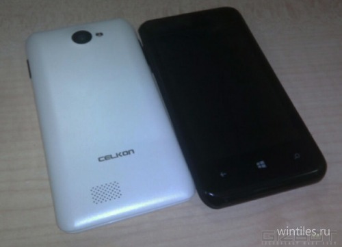 Первый смартфон от Celkon с Windows Phone показался на фото