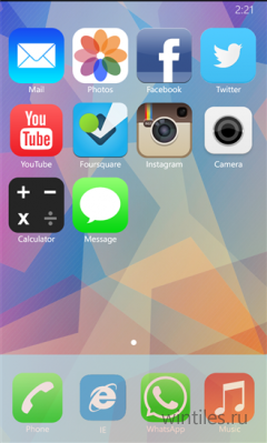 iOS 7 Launcher — оболочка в стиле Apple iOS